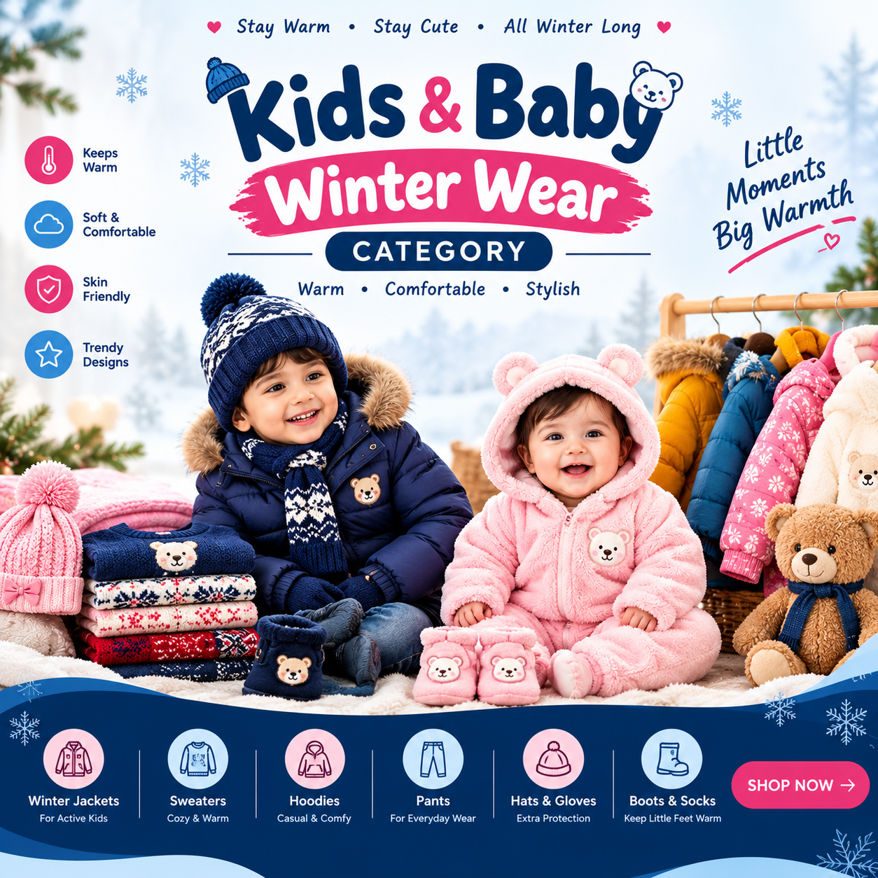 Kids & Baby Winter Wear