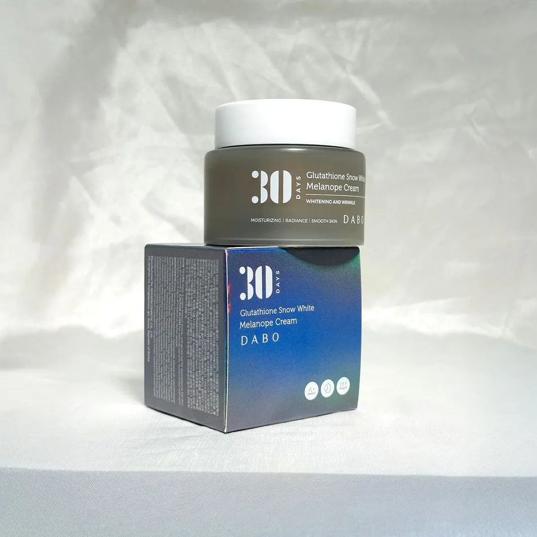 30 Days Glutathione Snow White Melanope Cream – DABO