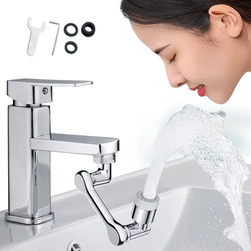 FlexiFlow 1080° Rotating Robotic Arm Faucet Extender