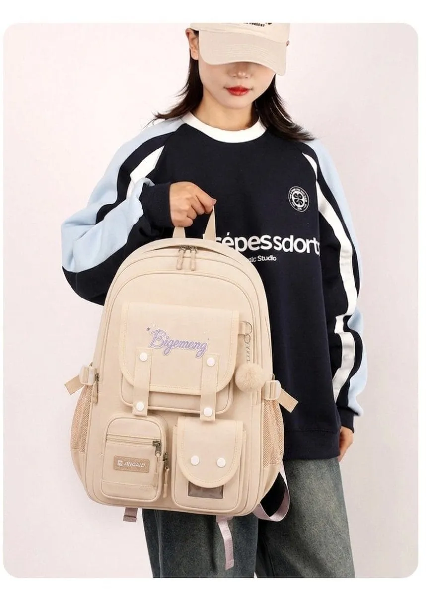 💥 trendy & Stylish “Bigemeng” School Backpack** (** trendy & Stylish “Bigemeng” School Backpack**