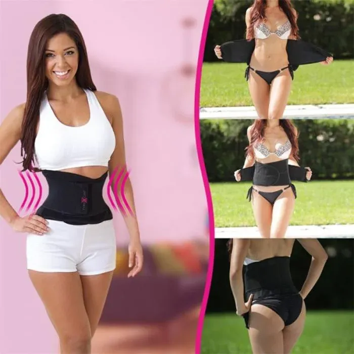 Instant Hourglass Miss Belt Body Shaper - Black