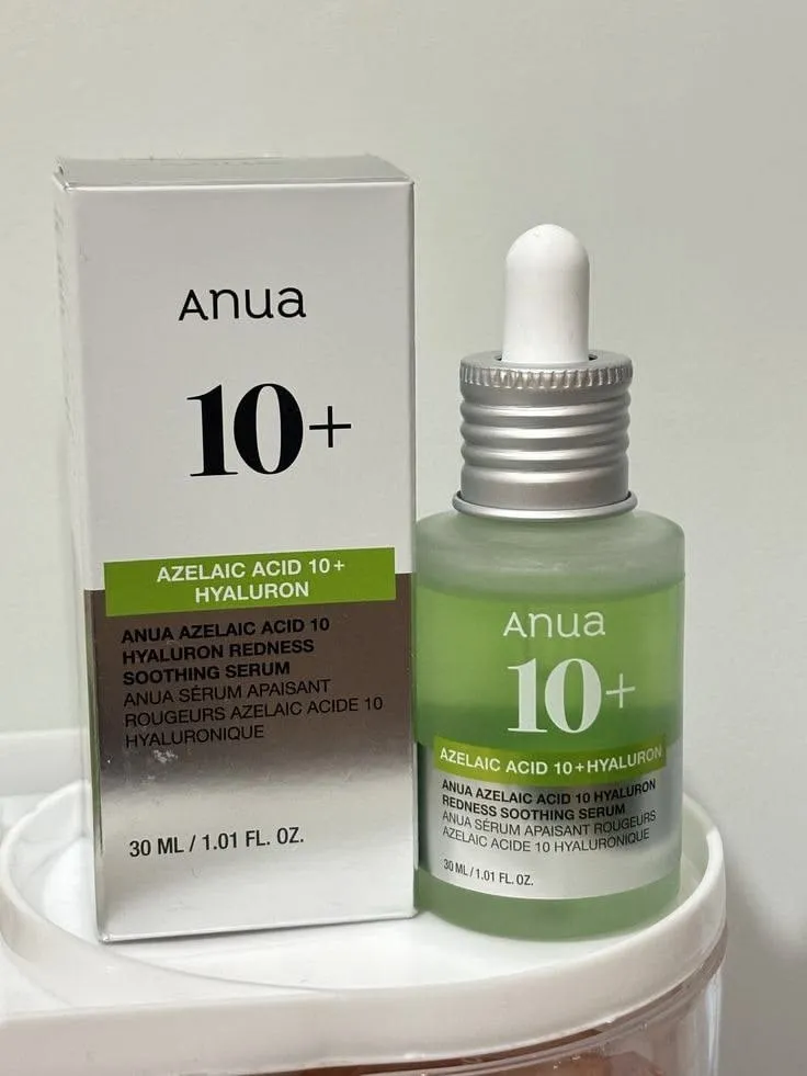 ANUA Azelaic Acid 10% Hyaluron Redness Soothing Serum | ব্রণ, লালচে ভাব ও সেনসিটিভ স্কিনের জন্য পারফেক্ট সলিউশন 🌿