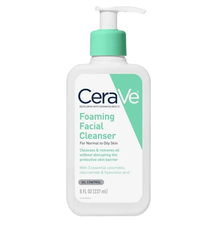CeraVe Foaming Facial Cleanser (237ml) ✨