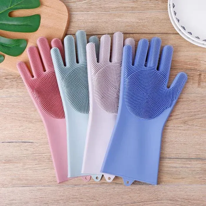 Magic Silicone Cleaning Gloves - Buy Online