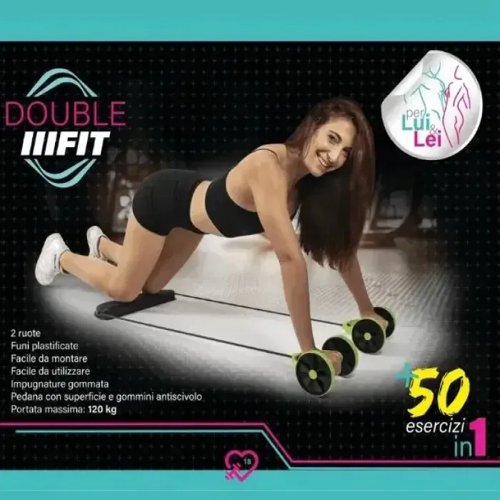 Fit Lover Double Fit Latin Version Xtreme Abdominal Trainer