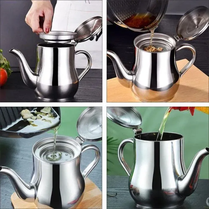 Stainless Steel Tea & Oil Pot