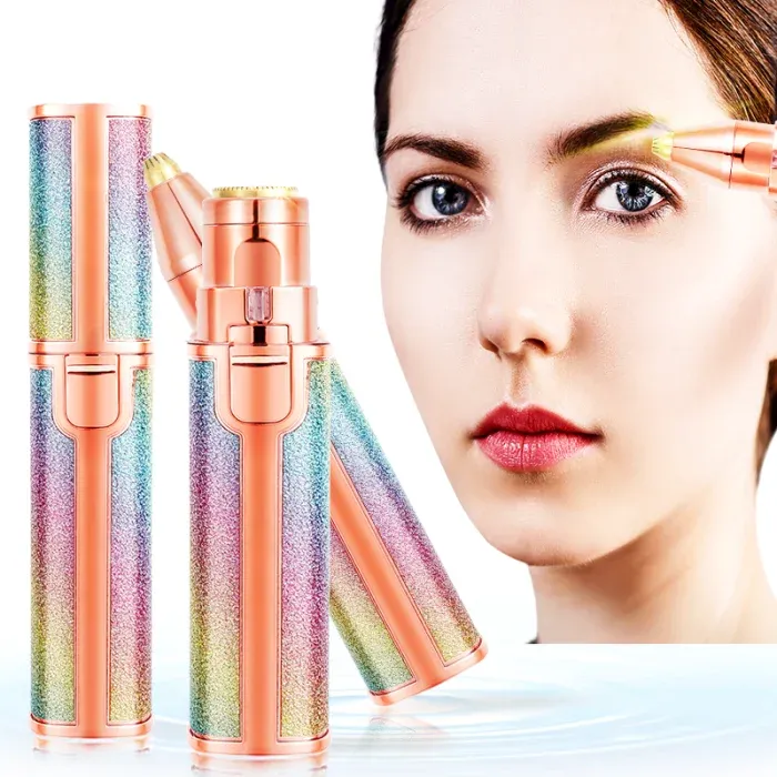 2-in-1 Lady Shaver & Eyebrow Trimmer