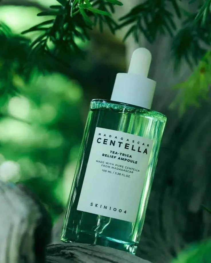 Product Description: SKIN1004 Madagascar Centella Tea-Trica Relief Ampoule (100ml)