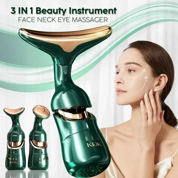 3 in 1 EMS Face, Neck & Eye Massager