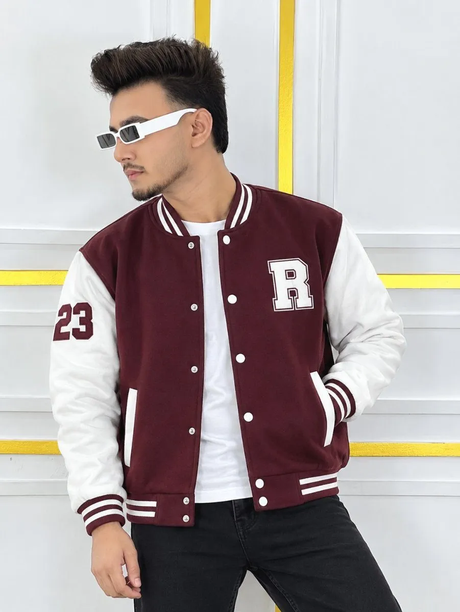 💢 Stylish Cotton Varsity Jacket