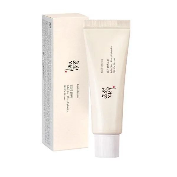 🌞 *Beauty of Joseon Relief Sun : Rice + Probiotics SPF 50+ PA++++ (50ml)* 🌞  